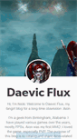 Mobile Screenshot of daevicflux.com