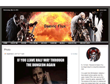 Tablet Screenshot of daevicflux.com